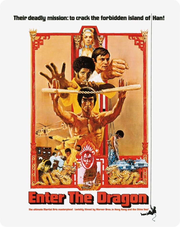 Enter the Dragon (1973) Limited Edition, Steelbook, 4K Ultra HD + Blu-ray