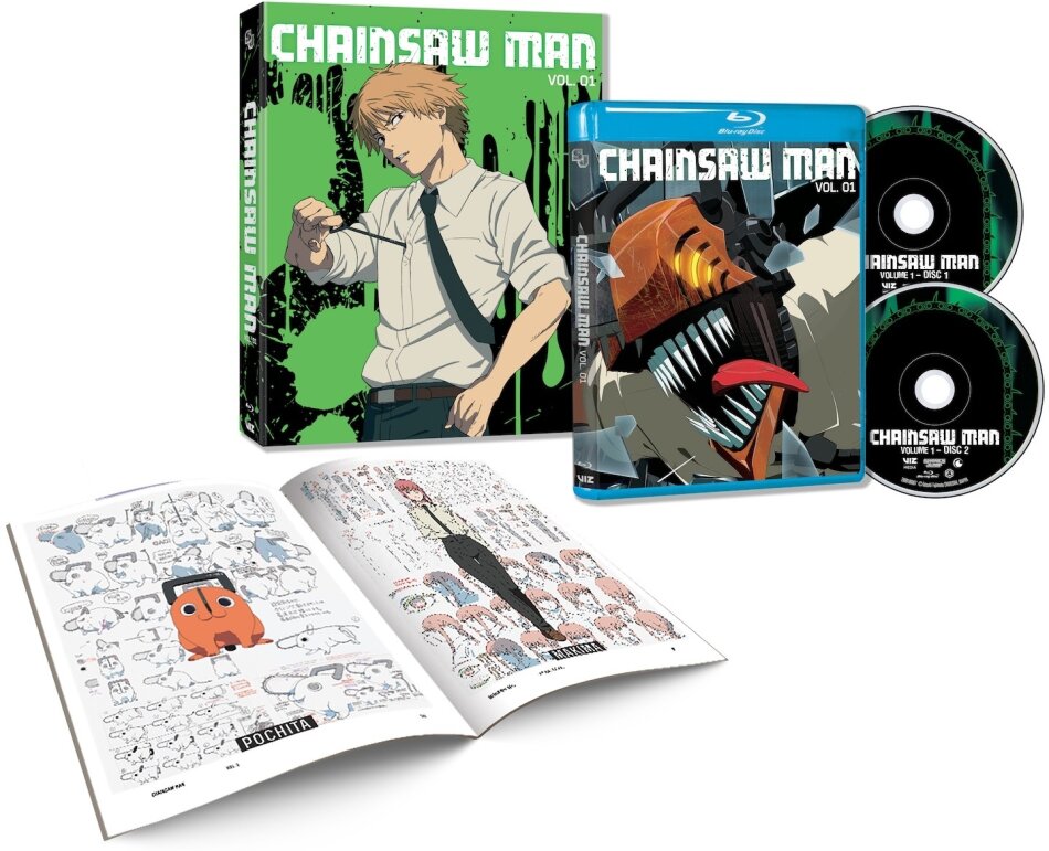 Chainsaw Man - Vol. 1: Season 1 Limited Edition, 2 Blu-rays