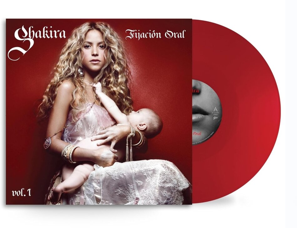 Shakira - Fijacion Oral 1 2025 Reissue, Sony, Red Vinyl, LP
