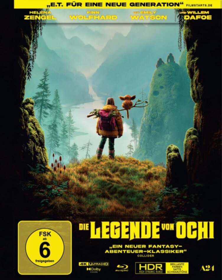 Die Legende von Ochi (2025) Limited Edition, Mediabook, 4K Ultra HD + Blu-ray