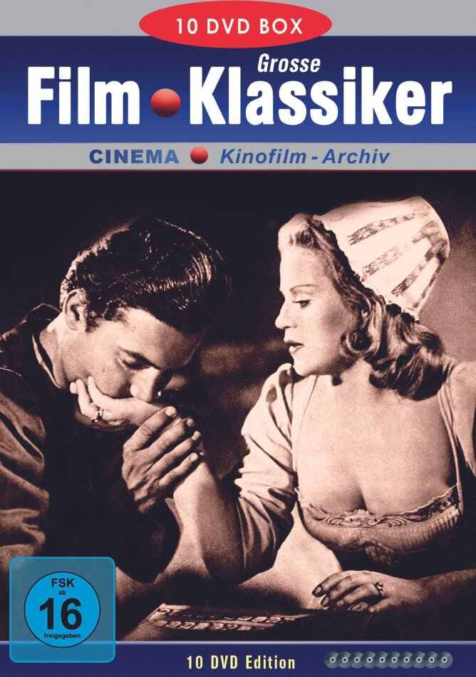 Grosse Film Klassiker Kinofilm-Archiv, 10 DVD