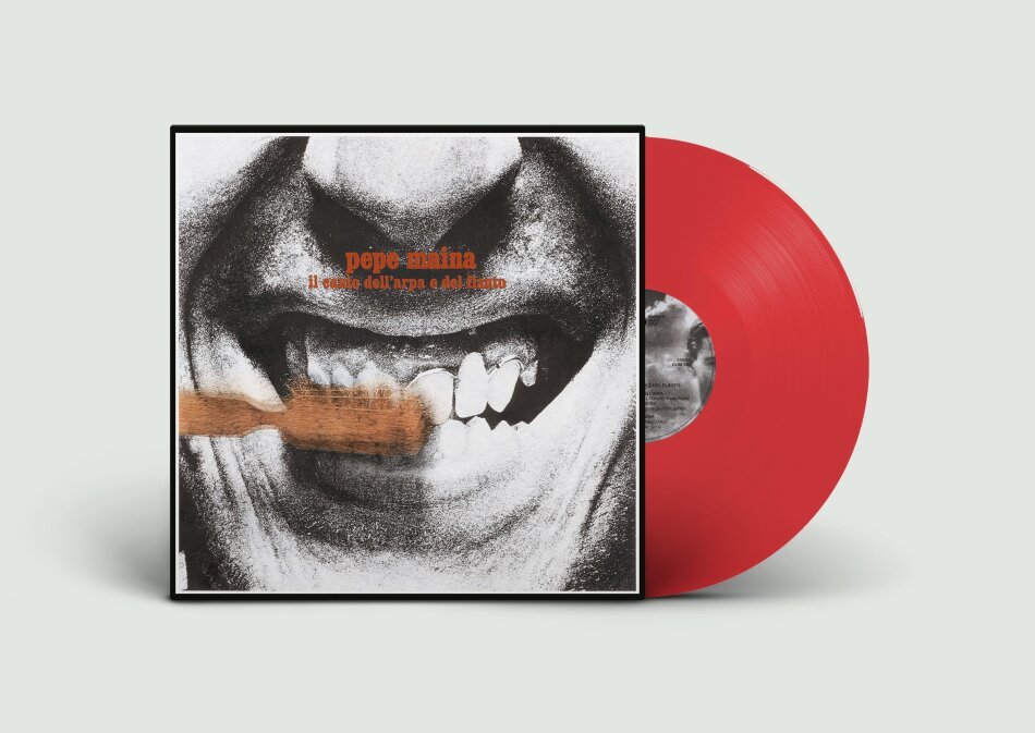 Pepe Maina - Canto Dell' Arpa E Del Flauto Signed, Transparent Red Vinyl, LP