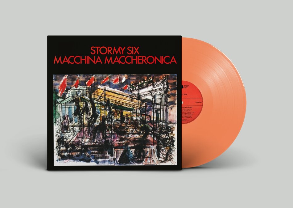 Stormy Six - Macchina Maccheronica 2025 Reissue, Signed, Transparent Orange Vinyl, LP