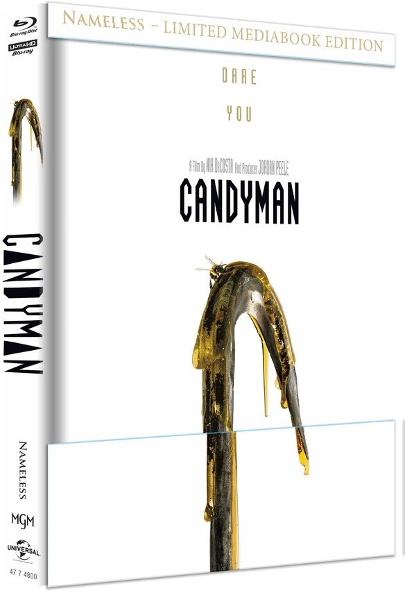Candyman (2021) Cover B, Édition Limitée, Mediabook, 4K Ultra HD + Blu-ray
