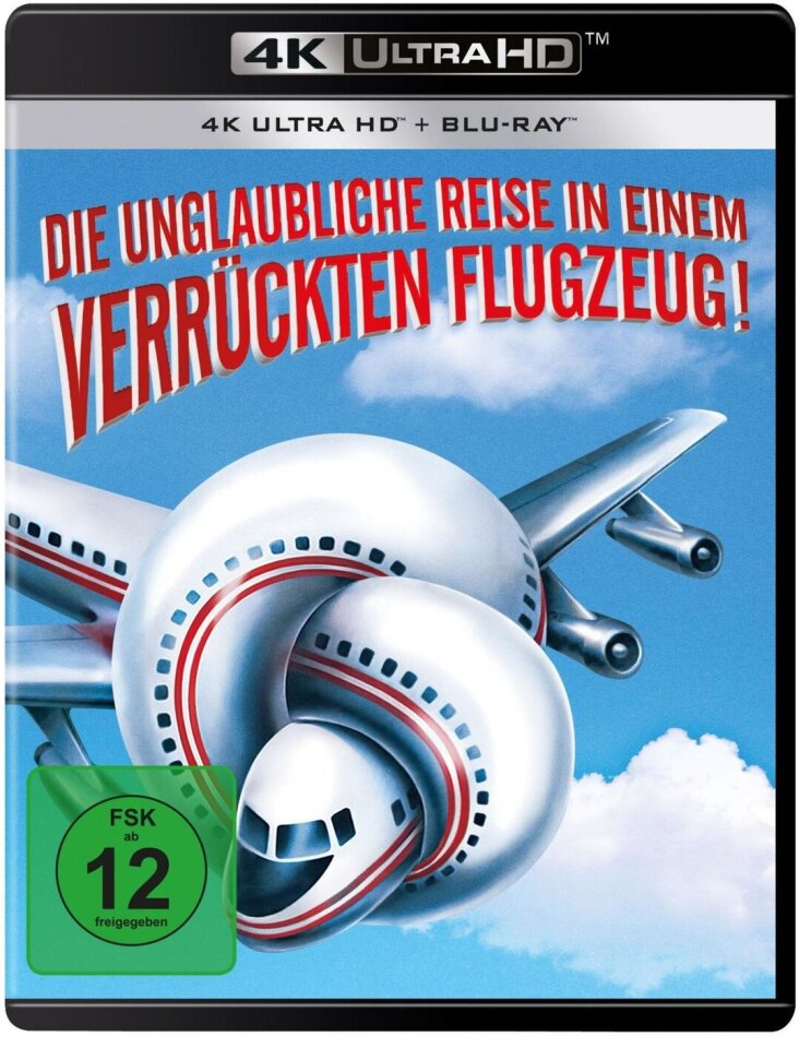 Die unglaubliche Reise in einem verrückten Flugzeug (1980) 4K Ultra HD + Blu-ray