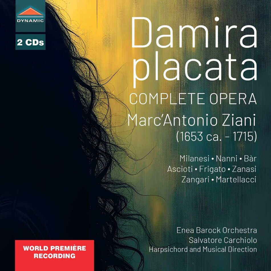 Raffaella Milanesi, Giacomo Nanni, Marc'Antonio Ziani (ca.1653-1715), Salvatore Carchiolo & Enea Barock Orchestra - Damira Placata 2 CD