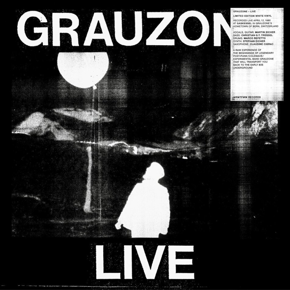 Grauzone - Live Limited Edition, White Vinyl, LP