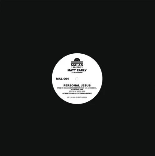 Matt Early - Personal Jesus White Vinyl, 12" Maxi