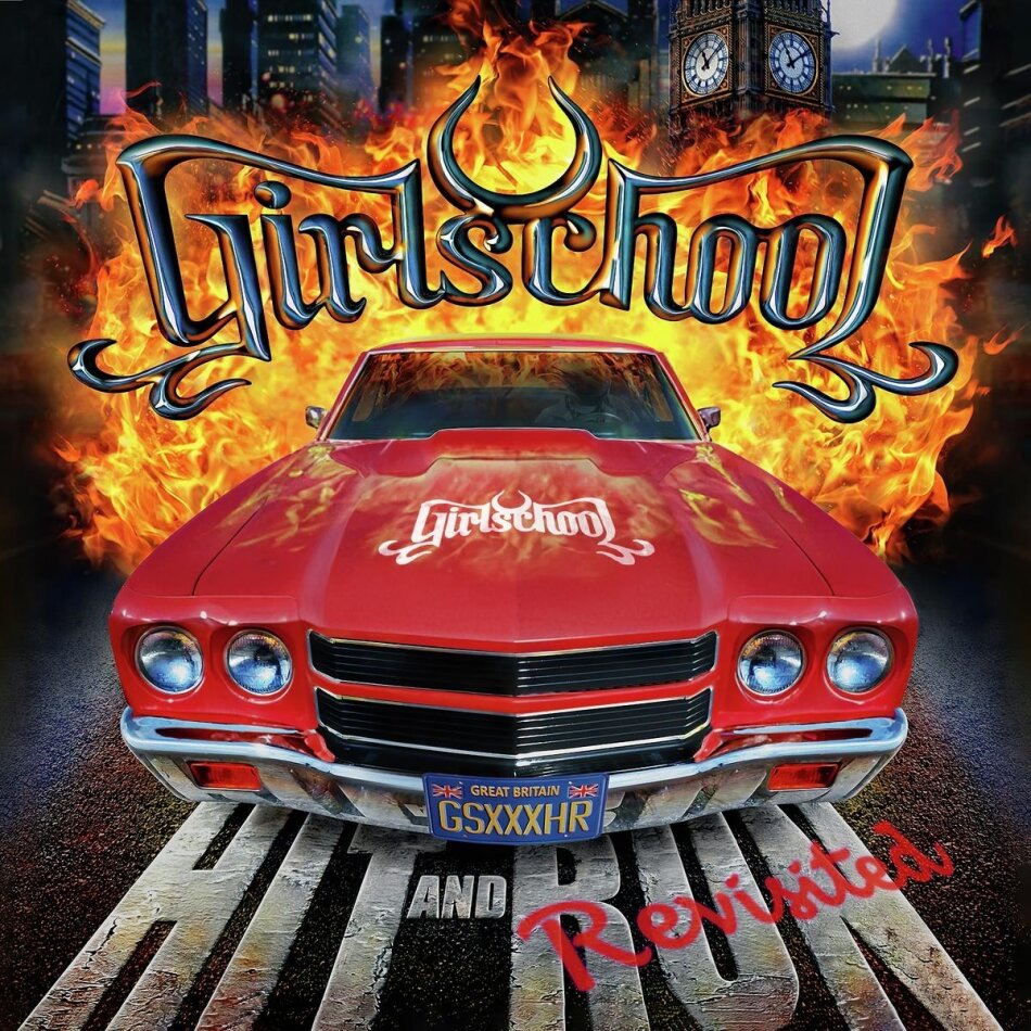 Girlschool - Hit & Run: Revisited 2025 Reissue, RSD 2025, Limited Edition, Red Vinyl, LP