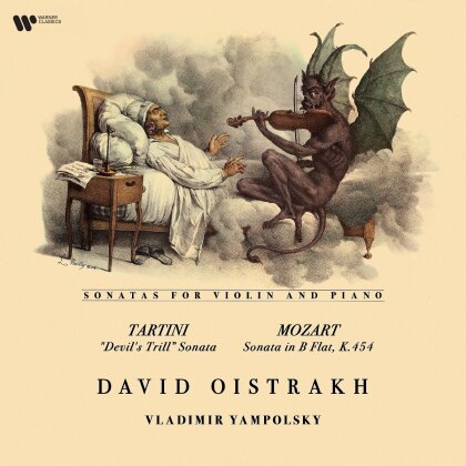 Claude Debussy (1862-1918), Wolfgang Amadeus Mozart (1756-1791), Giuseppe Tartini (1692-1770), David Oistrach & Vladimir Yampolsky - Sonaten f&uuml;r Violine & Klavier (LP)
