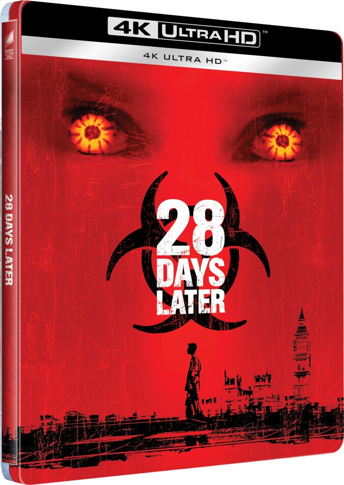 28 days later - 28 jours plus tard (2002) Édition Limitée, Steelbook, 4K Ultra HD + Blu-ray