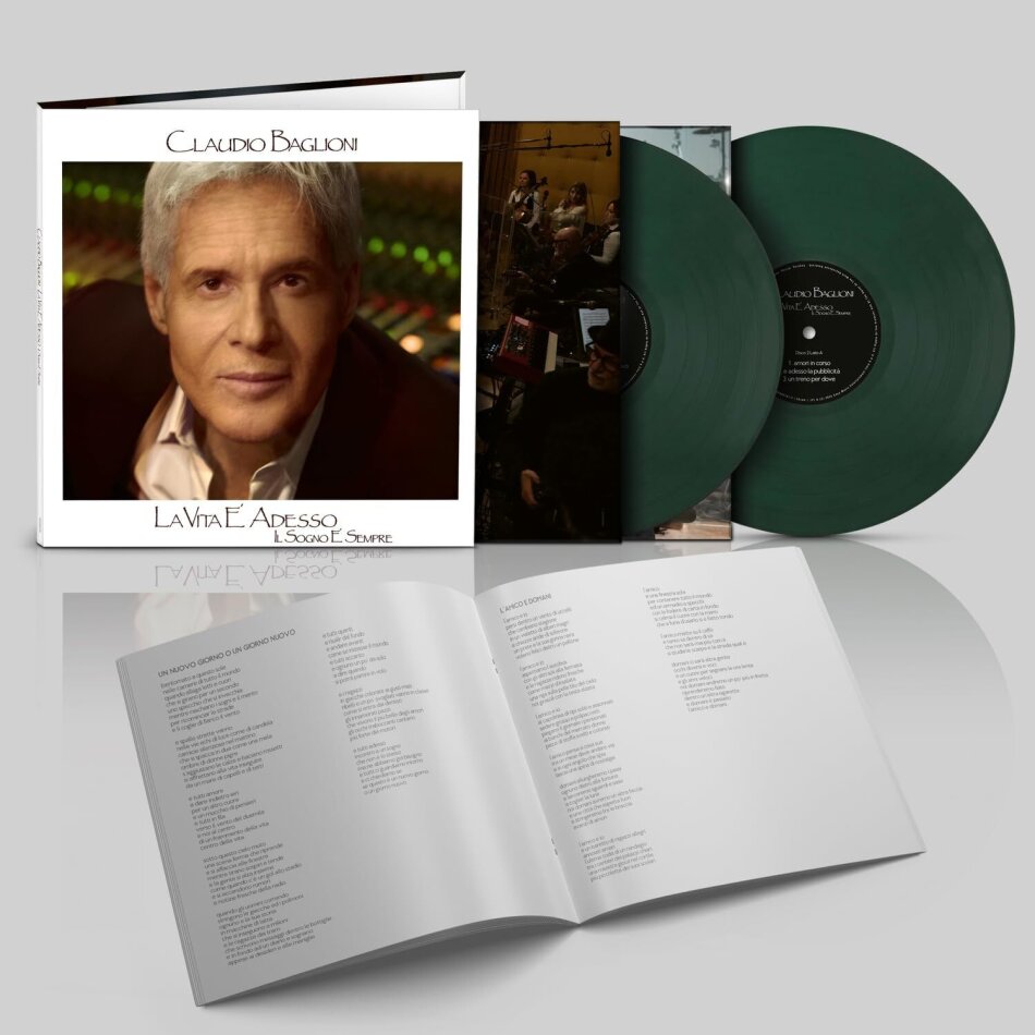 Claudio Baglioni - La Vita E' Adesso, Il Sogno E Sempre Dark Green Vinyl, 2 LPs