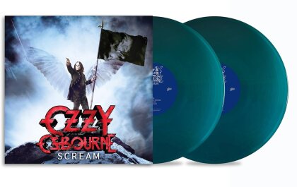 Ozzy Osbourne - Scream (2025 Reissue, Sony, Transparent Blue Vinyl, 2 LPs)