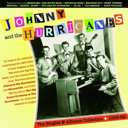 Johnny & The Hurricanes - Singles & Albums Collection 1959-62 (2 CDs)