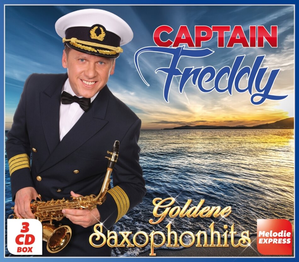 Captain Freddy - Goldene Saxophonhits 3 CDs