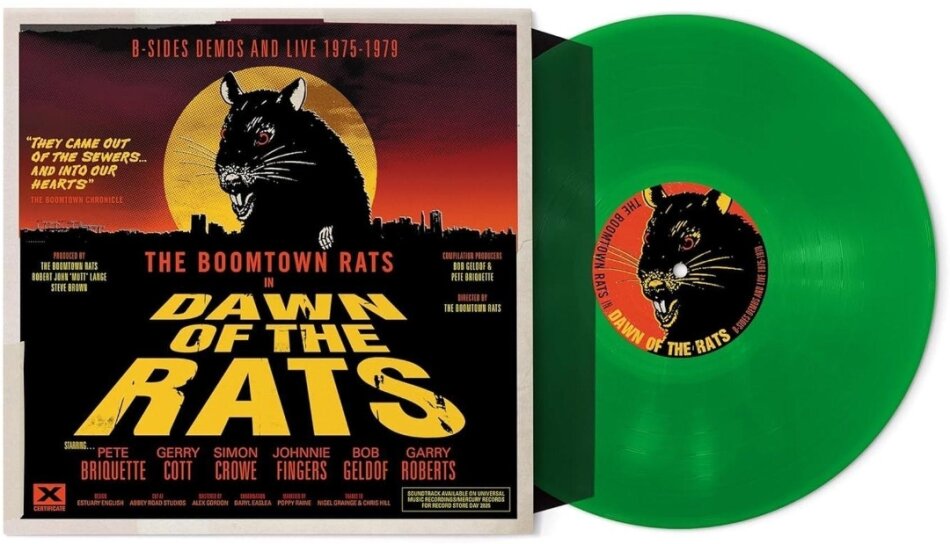 Boomtown Rats - Dawn Of The Rats Limited Edition, Green Vinyl, LP