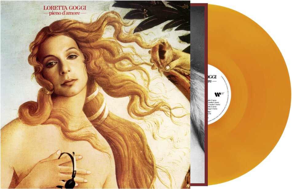 Loretta Goggi - Pieno D'amore Orange Vinyl, LP