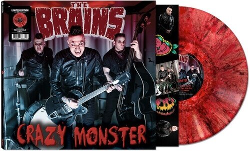 The Brains - Crazy Monster Cleopatra, Red Vinyl, LP