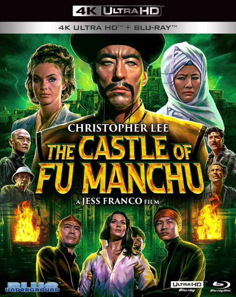 The Castle of Fu Manchu (1969) 4K Ultra HD + Blu-ray