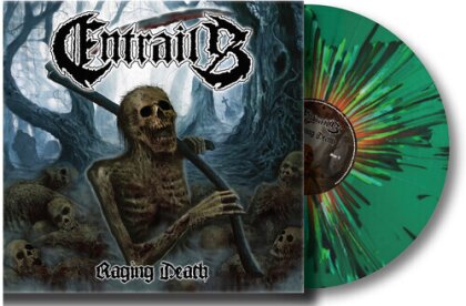 Entrails - Raging Death (Indie Exclusive, Gatefold, Limited Edition, Green Vinyl, LP)