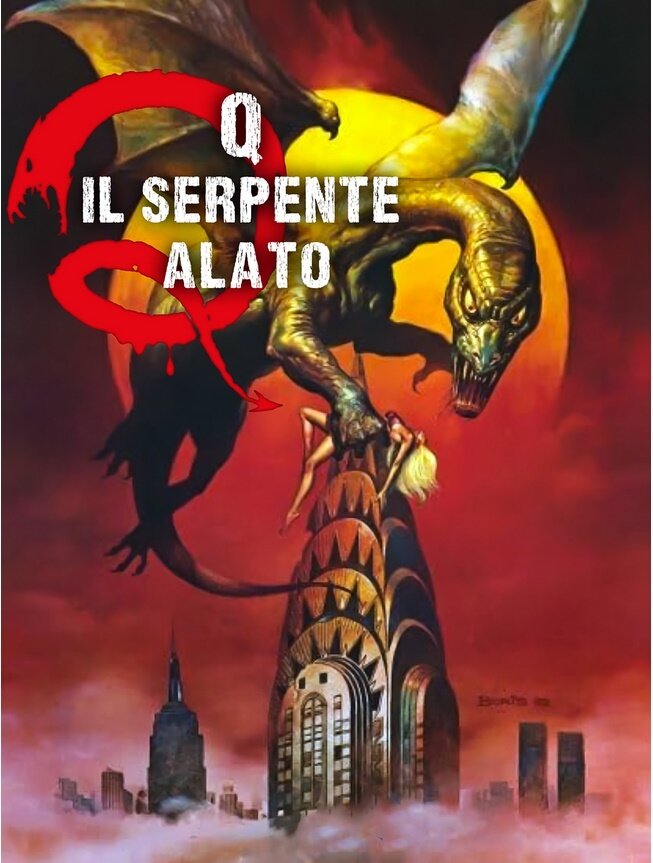 Q - Il Serpente Alato (1982) Gold Edition, + Card, + Booklet, Edizione Limitata