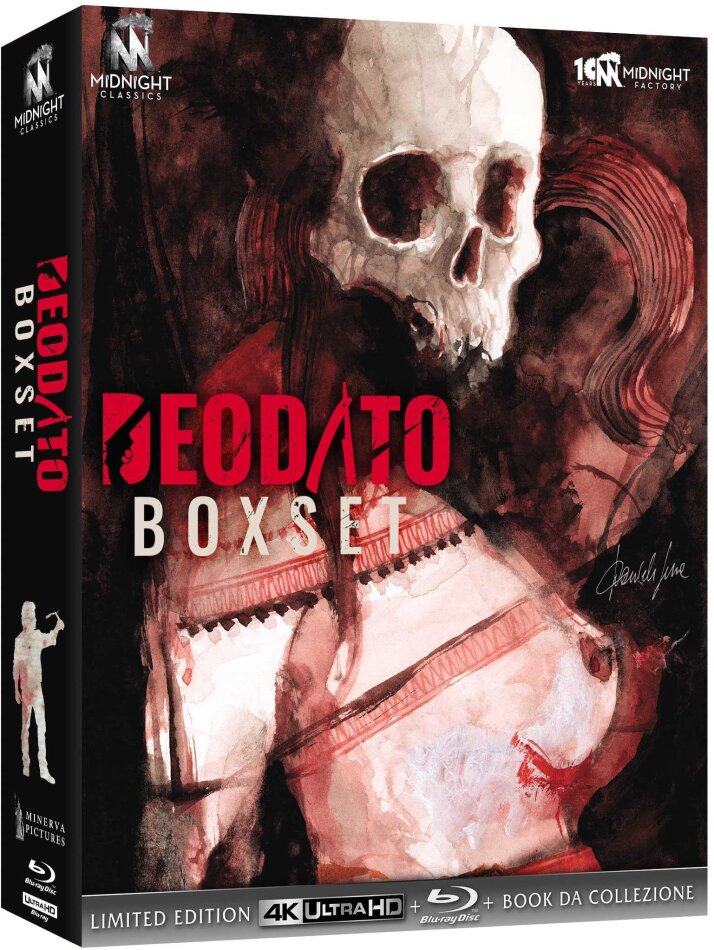 Deodato Boxset + Book da Collezione, Midnight Classics, + Cards, Limited Edition, 4 4K Ultra HDs + 4 Blu-rays