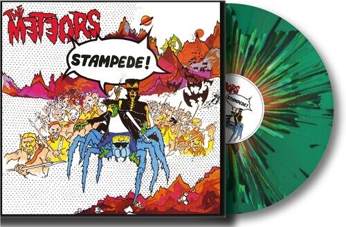 The Meteors - Stampede 2025 Reissue, Reissued Sounds, Indies Exclusive, Green Vinyl, LP