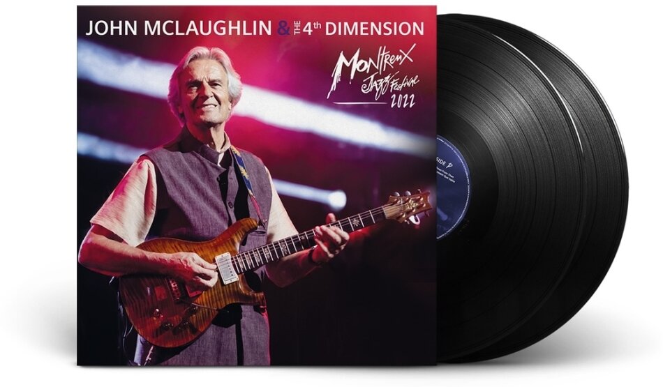 John McLaughlin - Live At Montreux Jazz Festival 2022 Earmusic, Gatefold, 2 LPs