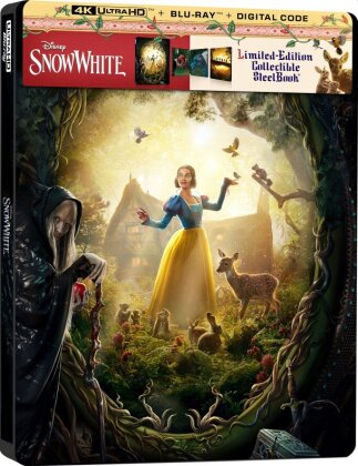 Snow White (2025) (Limited Edition, Steelbook, 4K Ultra HD + Blu-ray)