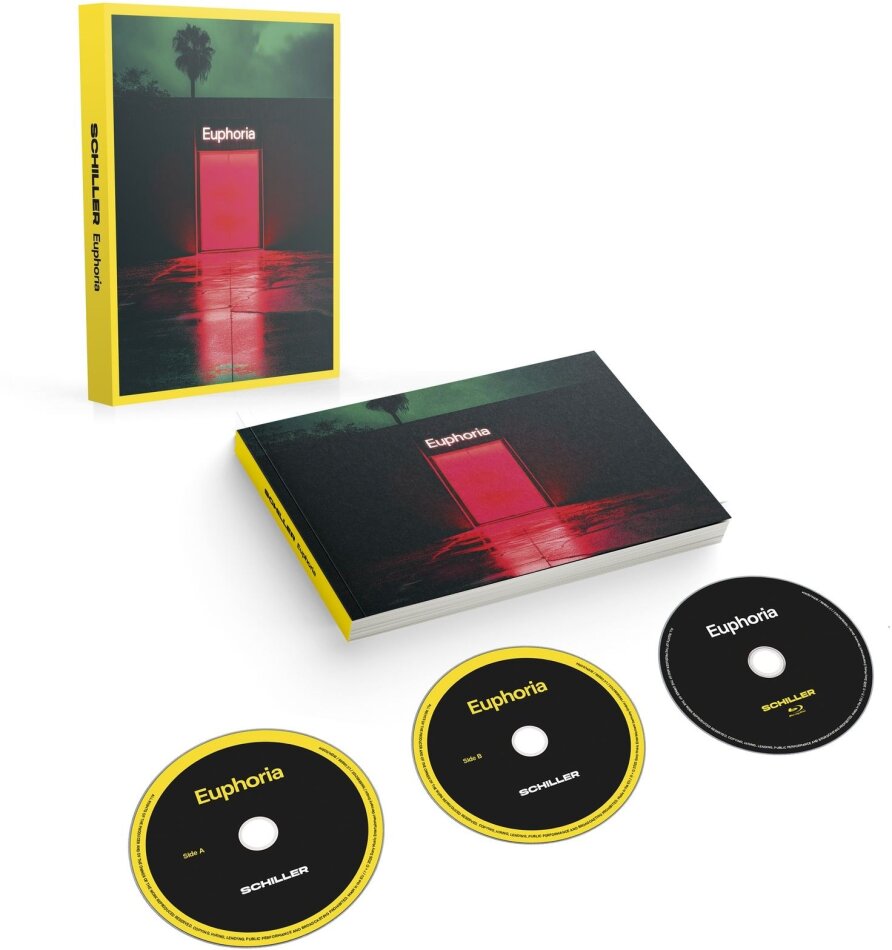 Schiller - Euphoria Super Deluxe Edition, 2 CDs + Blu-ray