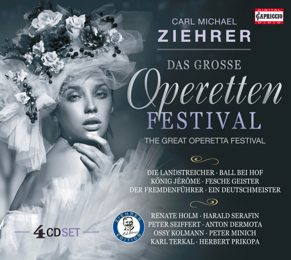 Carl Michael Ziehrer (1842-1922) - Das Große Operetten Festival 4 CD