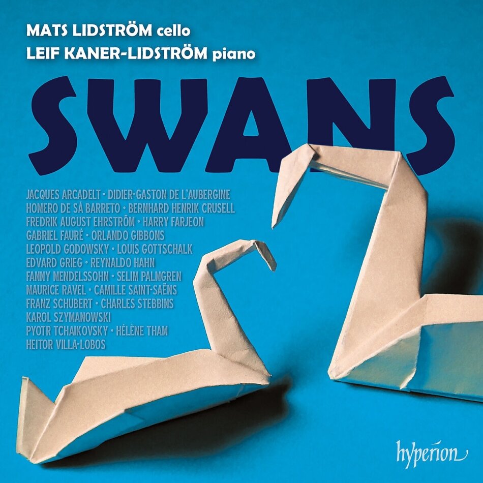 Edvard Grieg (1843-1907), Franz Schubert (1797-1828), Peter Iljitsch Tschaikowsky (1840-1893), Mats Lindström & Leif Kaner-Lidström - Swans