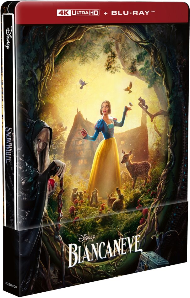 Biancaneve (2025) Limited Edition, Steelbook, 4K Ultra HD + Blu-ray