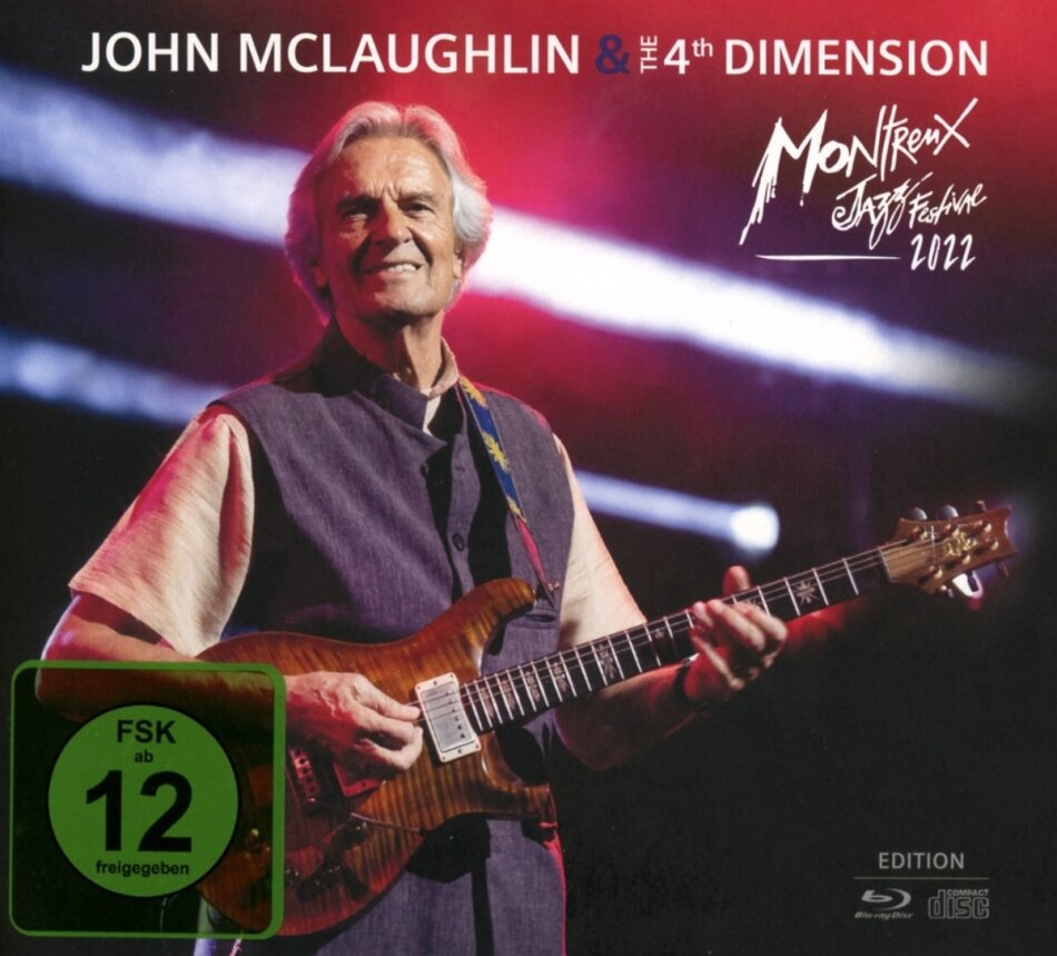 John McLaughlin - Live At Montreux Jazz Festival 2022 Blu-ray + 2 CDs