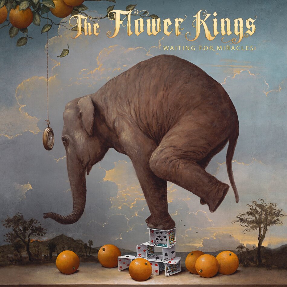 The Flower Kings - Waiting For Miracles 2025 Reissue, Blurberry Vinyl, 2 LPs