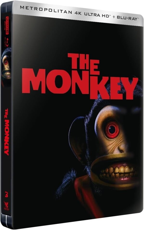 The Monkey (2025) Limited Edition, Steelbook, 4K Ultra HD + Blu-ray