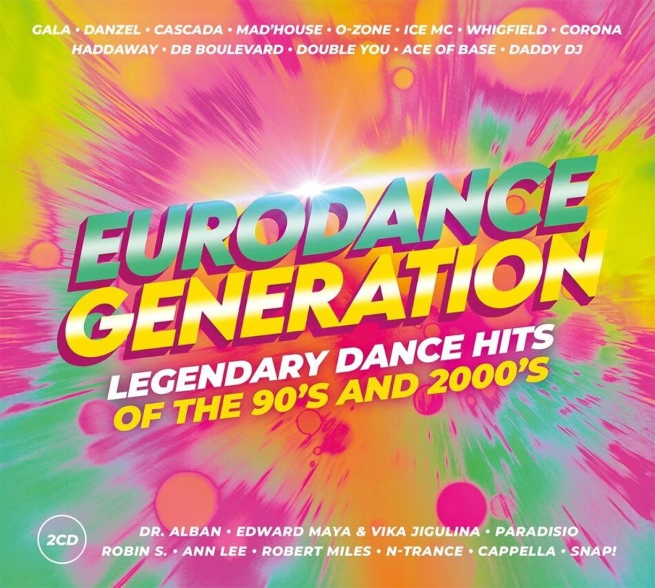 Eurodance Generation Digipack, Wagram, 2 CDs