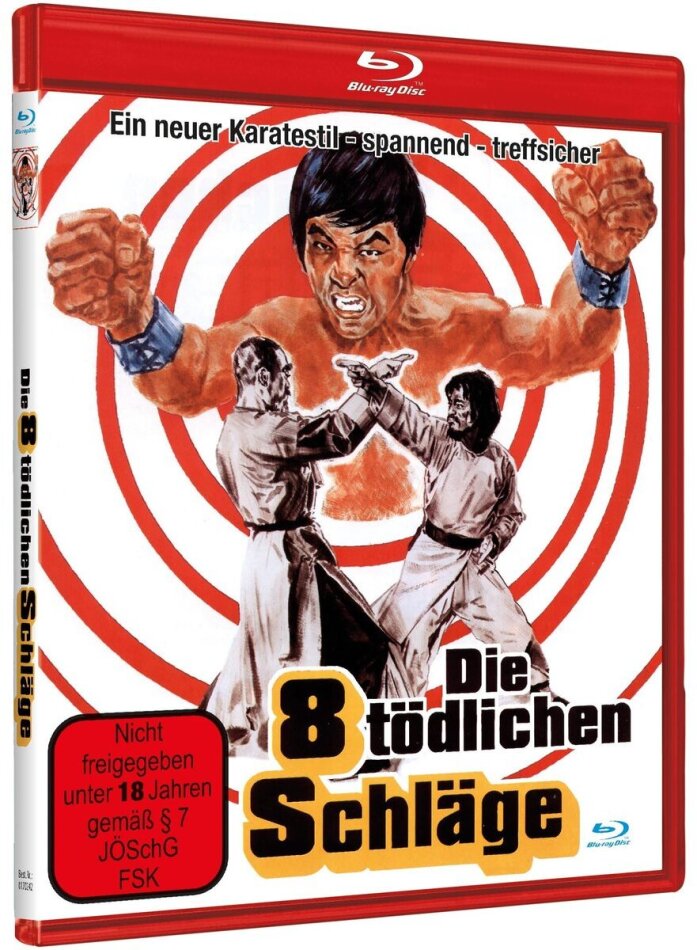 Die 8 Tödlichen Schläge (1979) Cover B, Flip cover, Limited Edition