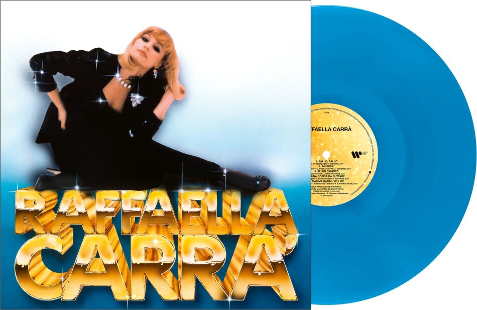 Raffaella Carra - 82 Light Blue Vinyl, LP