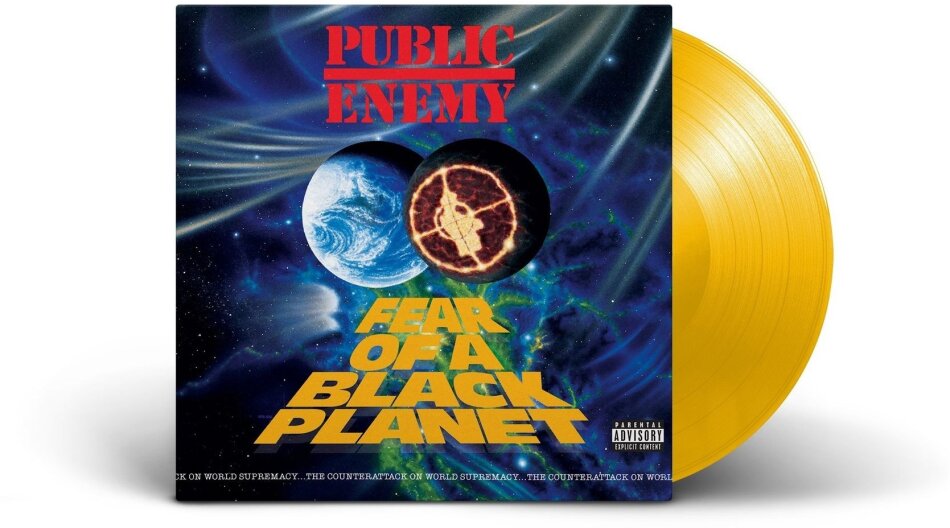 Public Enemy - Fear Of A Black Planet 2025 Reissue, Limited Edition, Yellow Vinyl, LP