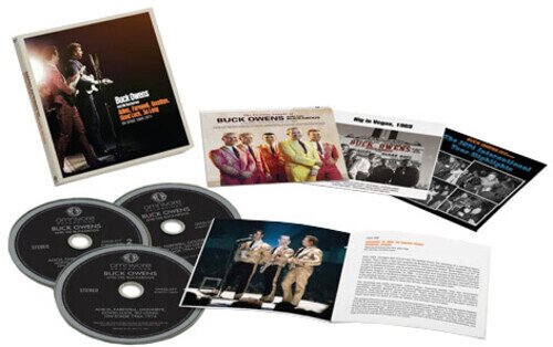 Buck Owens & His Buckaroos - Adios,Farewell,Goodbye,Good Luck,So Long:On Stage 3 CDs