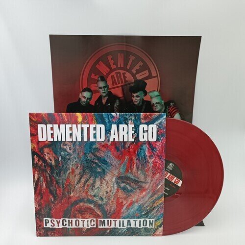 Demented Are Go - Psychotic Mutilation Bonustrack, Smokey Bloodred Vinyl, LP