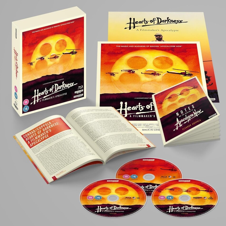 Hearts of Darkness: A Filmmaker's Apocalypse (1991) 4K Ultra HD + 2 Blu-rays
