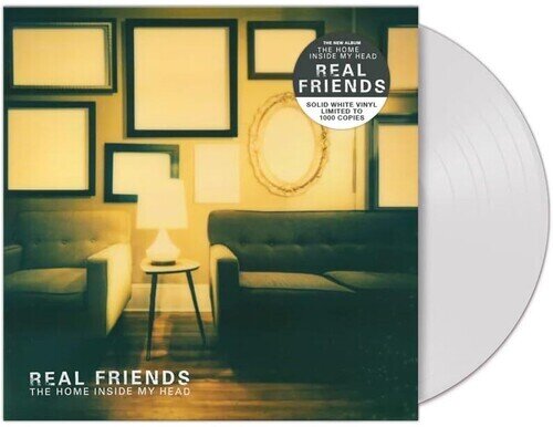 Real Friends - The Home Inside My Head 2025 Reissue, Fearless Records, Limited Edition, White Vinyl, LP
