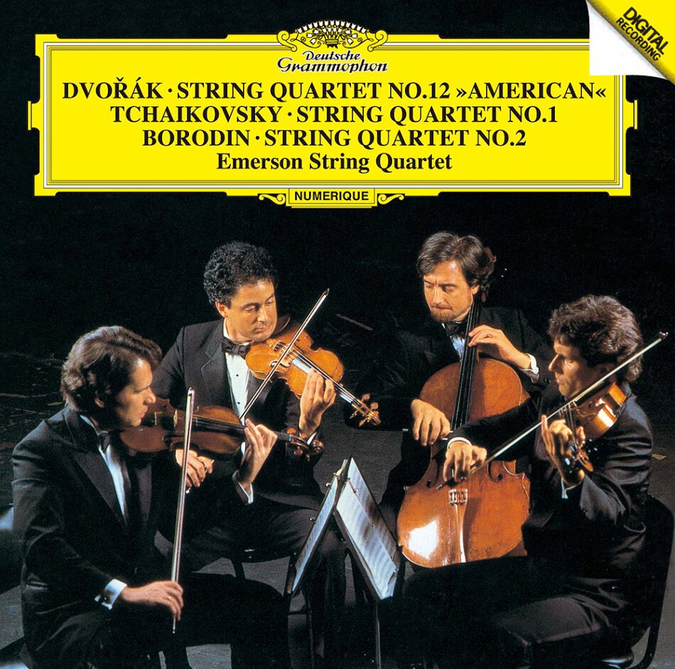 Emerson String Quartet, Antonin Dvorák (1841-1904), Peter Iljitsch Tschaikowsky (1840-1893) & Alexander Borodin (1833-1887) - String Quartets Japan Edition, HQCD REMASTER
