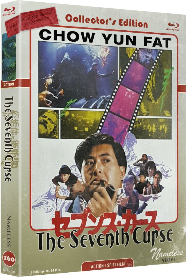 The Seventh Curse (1986) Cover C, Édition Collector Limitée, Mediabook, 2 Blu-ray