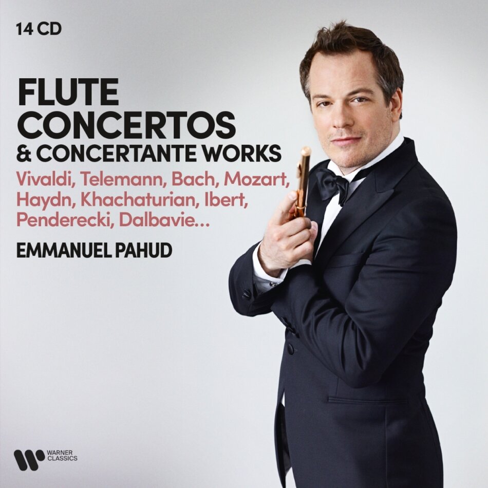 Emmanuel Pahud - Flute Concertos & Concertante Works 14 CDs