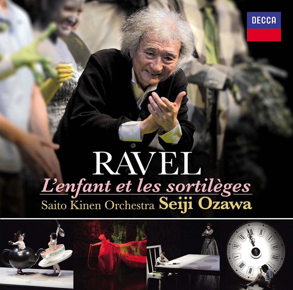 Maurice Ravel (1875-1937), Seiji Ozawa & Saito Kinen Orchestra - L'enfant Et Les Sortileges - Sheherazade Japan Edition, UHQCD