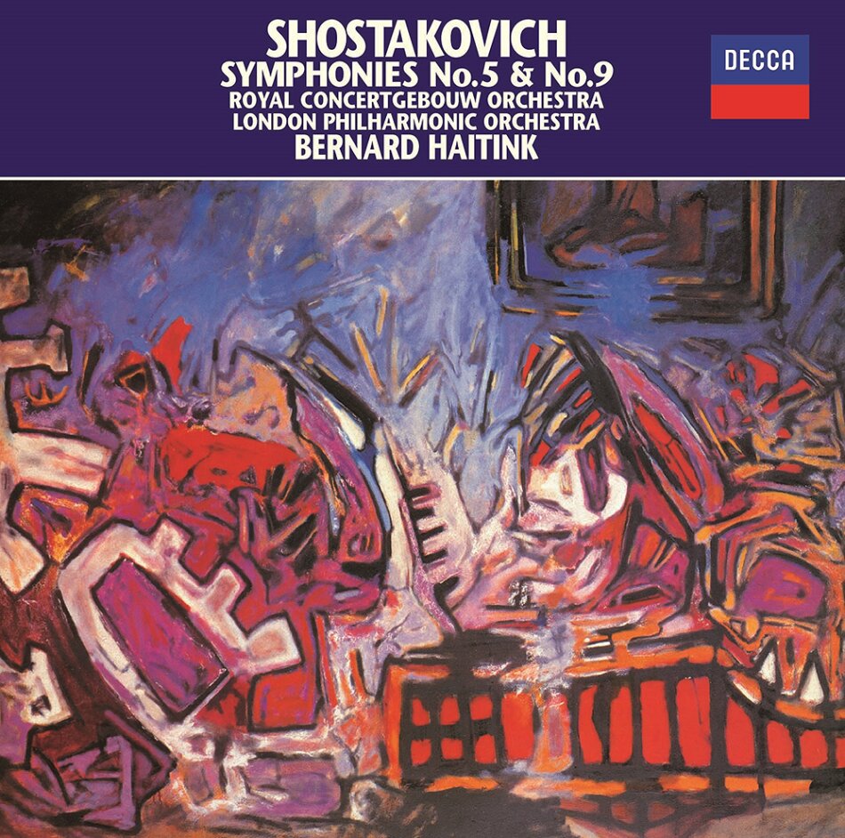 Bernard Haitink, Dimitri Schostakowitsch (1906-1975), Royal Concertgebouw Orchestra & London Philharmonic Orchestra - Symphonies 5 & 9 Japan Edition, UHQCD