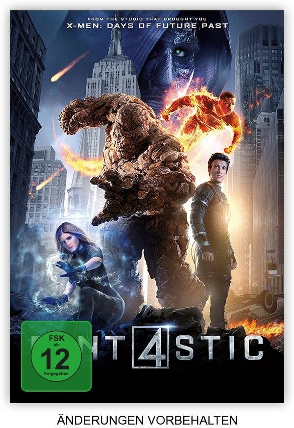 Fantastic 4 (2015) Cover A, Limited Edition, Mediabook, 4K Ultra HD + Blu-ray